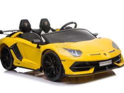 Kidsvip Lamborghini Svj 24V Kids Drifting Ride On Car 2 Seater Yellow 1 5 New Homepage