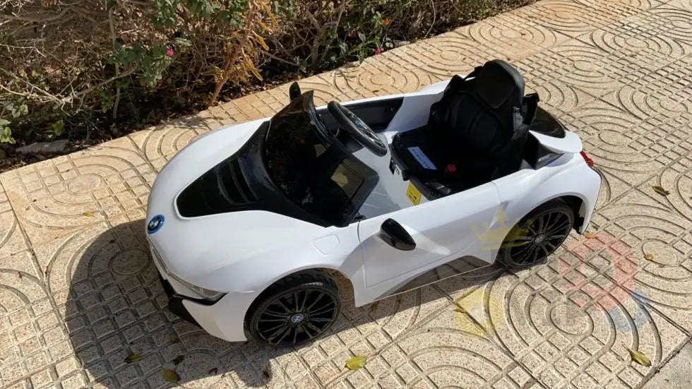 Bmw I8 Coupe Kids And Toddlers Ride On Car 12V Remote Kidsvipwhite22 B 2 5 Best Ride On Cars With Remote Control