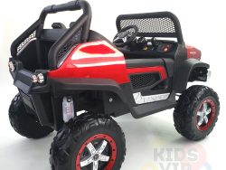 kidsvip mercedes unimog 24v ride on truck kids and toddlers red 2