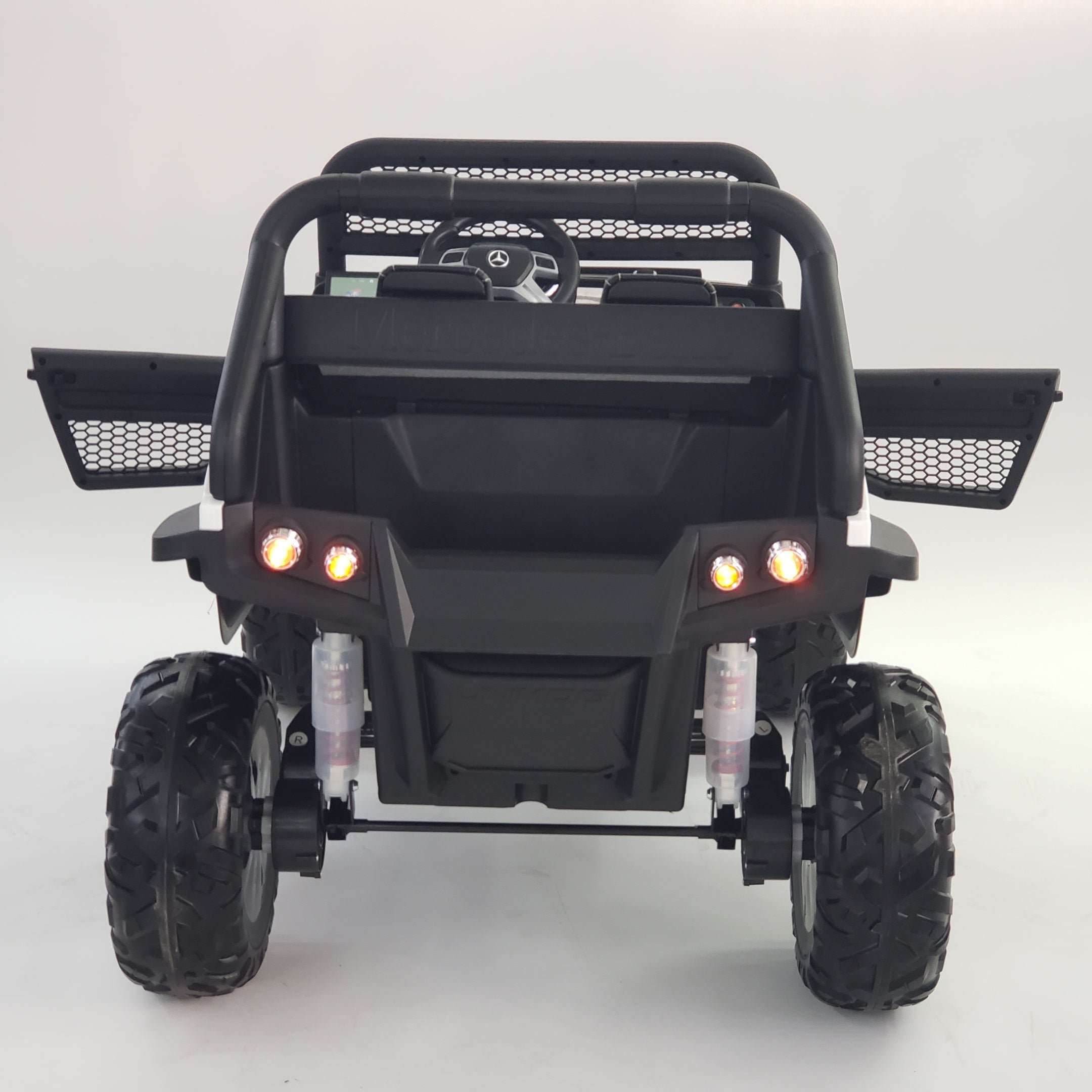kidsvip mercedes unimog 24v ride on truck kids and toddlers white 8